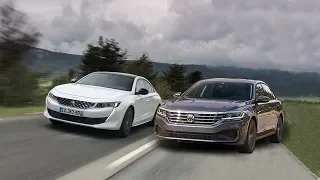 2020 Volkswagen Passat vs 2019 Peugeot 508