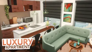 Small Luxury Apartment // The Sims 4 Speed Build: Apartment Renovation