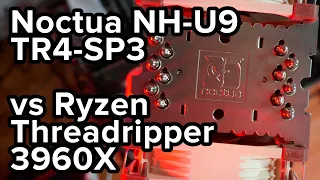 Младший брат NH-U14S  - Noctua NH-U9 TR4-SP3 vs Ryzen Threadripper 3960X