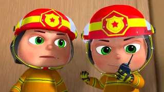 Zool Babies As Fire Fighters | Cartoon Animation For Children | Five Little Babies | Kids Shows