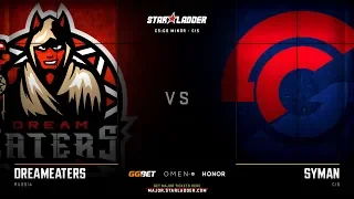 [RU] DreamEaters vs Syman | Map 3 – Train | CIS Minor – StarLadder Major 2019