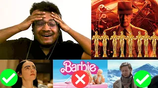 2024 OSCAR NOMINATIONS LIVE REACTION (Oppenheimer Sweeps & Barbie Snubs)