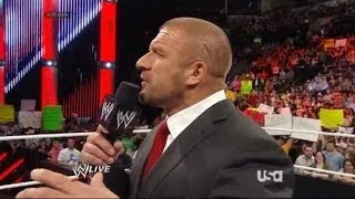 Triple H Adds Himself To Wrestlemania 30 Main Event : WWE RAW 3/17/14
