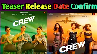 TABU - KAREENA - KRITI SANON: ‘CREW’ Teaser Date | The Crew Movie Teaser | Kareena | Tabu | Kriti |