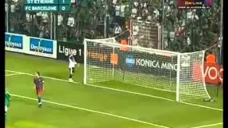 Saint-Etienne 2 - 1 FC Barcelone (2005)