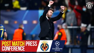 Carrick: "Important Result For The Players" | Villarreal 0-2 Manchester United | Champions League