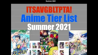 Anime Tier List Summer 2021