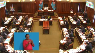 Fijian Minister for Women informs Parliament on the preparation of the 2017 National Women's Expo