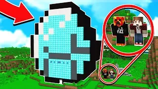 HOW TO LIVE INSIDE THE WORLD'S BIGGEST DIAMOND in MINECRAFT!