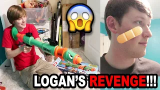 LOGAN GETS REVENGE!!! | For The Baseball Bat Incident? | BTS