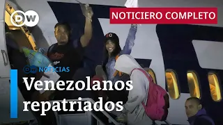 DW Noticias del 07 de mayo: 115 venezolanos vuelven a casa [Noticiero completo]