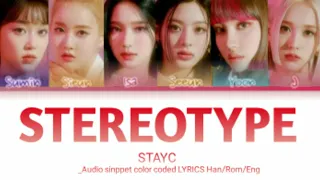 STAYC - Who sings in the 'STEREOTYPE' Highlight Medley?