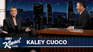 Kaley Cuoco on Getting Slapped by Sharon Stone, Rescuing a Zonkey & Anxiety Shooting Curb Episode