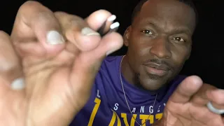 ASMR There’s Something Stuck in Your Eye👁️ ~up close, personal attention, mouth sounds