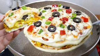 Shawarma Pizza Sandwich Recipe (Ramadan Special) | Easy And Quick Iftar Snack Recipe | Ramadan 2021