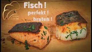 Fisch PERFEKT braten | super kross und saftig | Tipps vom Sternekoch | EINKAUF / ZUBEREITUNG