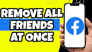 How to Remove All Friends on Facebook At Once (Easy)