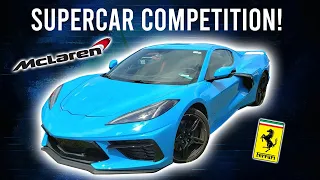 Corvette C8 vs Ferrari 458 & McLaren 720S! | How Does It Compare?