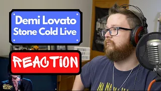 Demi Lovato - Stone Cold - Reaction - Live at Billboard's Women In Music- Metal Guy Reacts