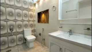 Washroom design 5' x 6'  [feet] || beautiful washroom tiles design