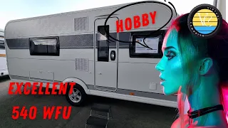 Der Hobby EXCELLENT 540 WFU: Perfekt für bis zu 3 Personen