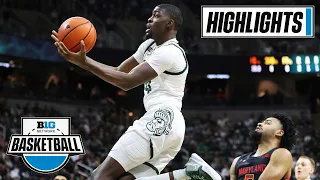 Maryland at Michigan State | Extended Highlights | Big Ten Men's Basketball | March 6, 2022