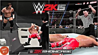 WWE 2K15 2KShowcase Mode-Best Friends,Bitter Enemies | Part 12 | HBK Vs HHH LAST MAN STANDING [PC]