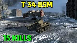 World Of Tanks | T-34-85M - 15 Kills