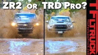 Watch Before You Buy: Colorado ZR2 vs Tacoma TRD Pro TFL Expert Buyer's Guide