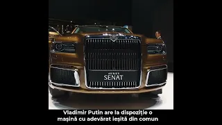 Aurus Senat  Mașina lui Putin, de un milion de lire sterline