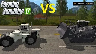 Farming Simulator 17 |  BULLDOZER vs BIG BUD -VERY FAST-