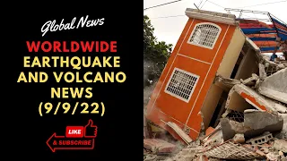 Global News  -  Worldwide Earthquake and Volcano News Update