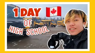 *First Day* at Moncton High School | International student #monctonhigh #schooltour