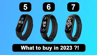 Xiaomi Mi Band 7 vs Mi Band 6 vs Mi Band 5 - What to Buy?