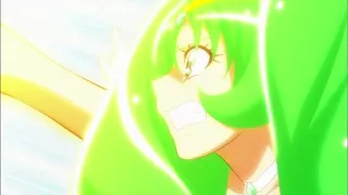 Glitter Force Smile Episode 40 Miracle Rainbow Burst April's Best Line Danielle Judovits