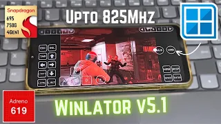 Winlator PC Emulator - GTA V Android Gameplay - Adreno 619 Test!