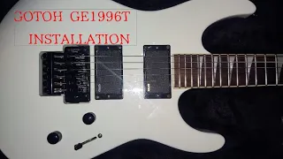 Gotoh GE1996T installation on a Jackson Soloist; Jackson Soloist restoration Pt. 3