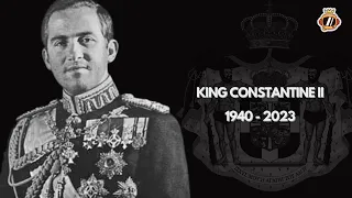 King Constantine II, the last King of Greece, dies aged 82