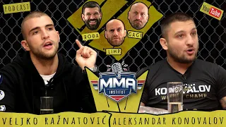 Veljko Ražnatović i Aleksandar Konovalov - MMA INSTITUT 21