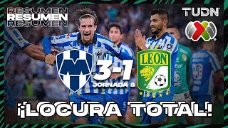 Resumen y goles | Monterrey 3-1 León | AP2023-J8 | Liga Mx | TUDN