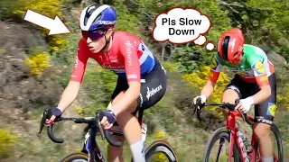 Demi Vollering Could not Care LESS if You're on her Wheel | La Vuelta Femenina 2024 Stage 5