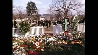 Outs Reel: President Johnson Visit the JFK Gravesite, Nov.1963. 1211-60-63. MP2086.