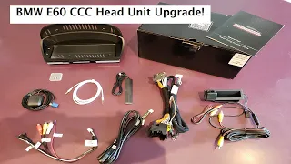 BMW Android Head Unit Upgrade for E60 CCC Unboxing