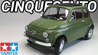 Fiat 500F - 1/24 Tamiya - How to build the Cinquecento - Italy's People's car