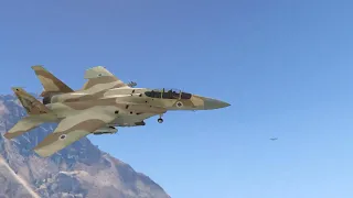 Iranian Fighter Jets & Tanks Attack on Israeli Army Weapons Convoy | Israel vs Palestine War - GTA5