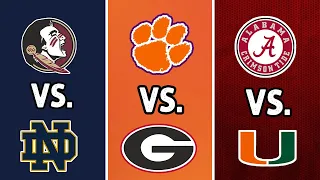 The 10 BEST games of WEEK 1 of the 2021 College Football Season