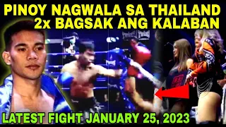 GANTI NI HERLAN GOMEZ, DINUROG ANG THAI BOXER | LATEST PINOY FIGHT JANUARY 25, 2023