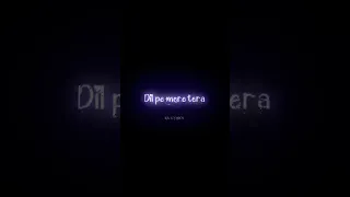 dil par mera tera intezar hua hai 🥵😍 insta remix song 🥰 #trending #lyrics #viralshorts #short