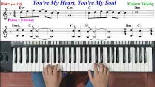 You're My Heart You're My Soul - Modern Talking | Hướng dẫn đệm hát - Ku Tèo Piano.