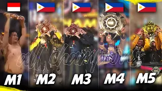 EVERY M WORLD CHAMPIONS [M1 (2019) - M5 (2023)] . . . 🏆